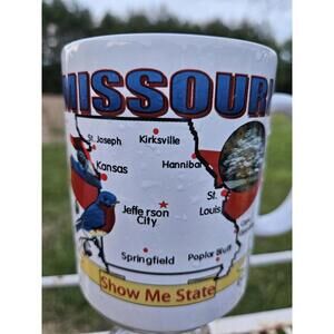 Missouri "Show Me State" Souvenir Mug - Bluebird & Dogwood Design